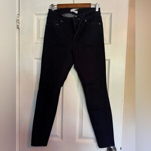 LOFT Women's Skinny Denim Jeggings - dark blue wash 29/8